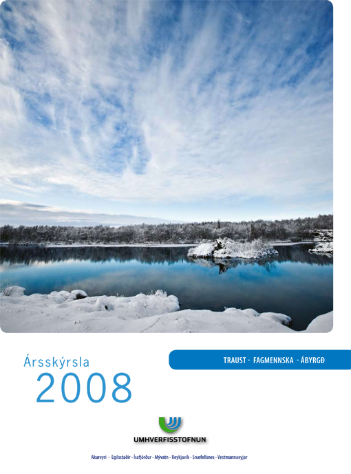 Ársskýrsla Umhverfisstofnunar árið 2008